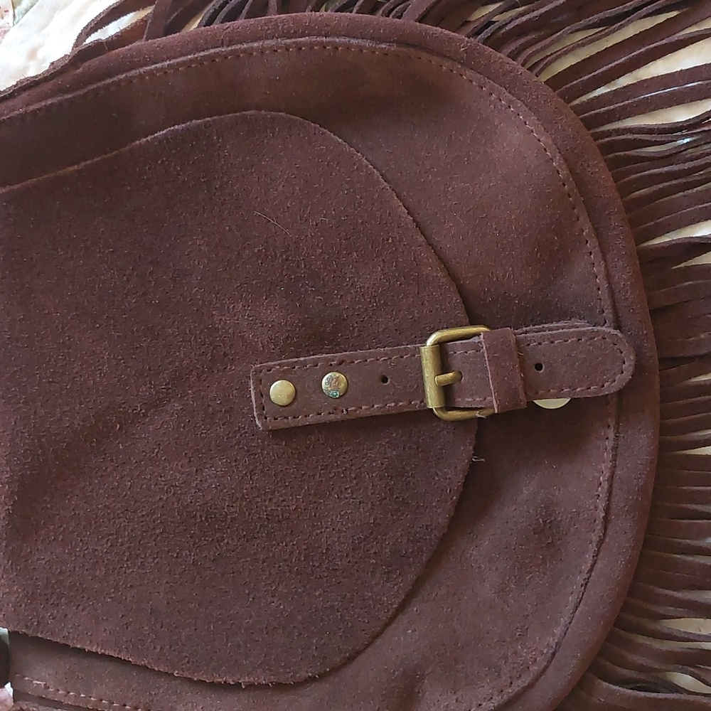 Leather Hippy Fringe  Bag💋 - Picture 2 of 10